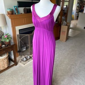 Violet Saprano Maxi Dress